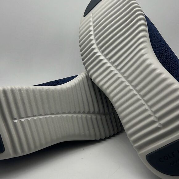 Cole Haan Navy Knit Derby with Tan Accents main image 8